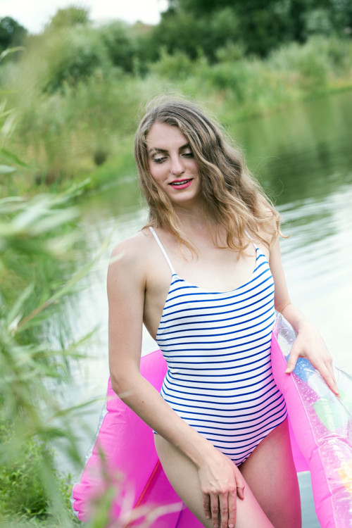 Plavky BLUE STRIPES — foto 2