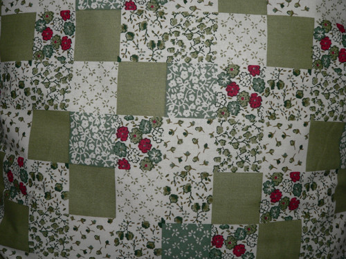 Povlak zelený patchwork — foto 2