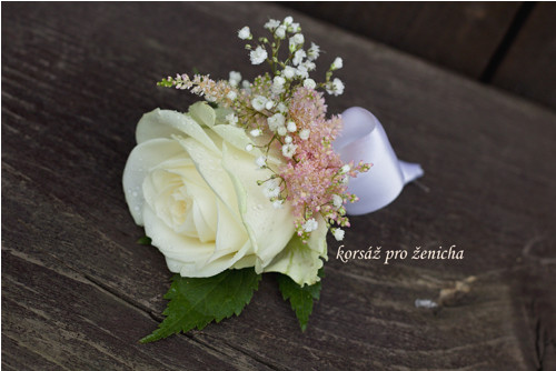 Romantická letní svatební kytička — foto 4