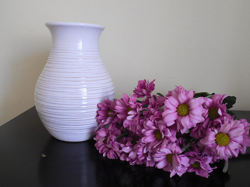 Váza - bílá elegance .... — foto 2