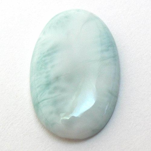 Kabošon larimar ovál 22,0mm — foto 2