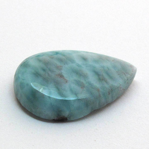 Kabošon larimar kapka 23,3mm REZERVACE — foto 4