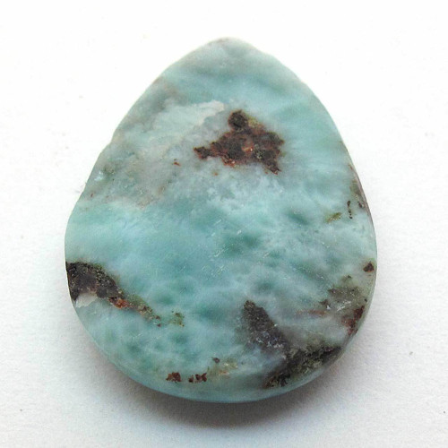 Kabošon larimar kapka 23,3mm REZERVACE — foto 5