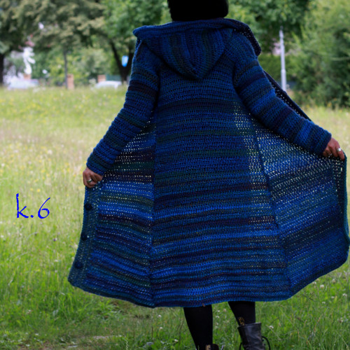 Kousek moře - háčkovaný svetrokabátek — foto 5