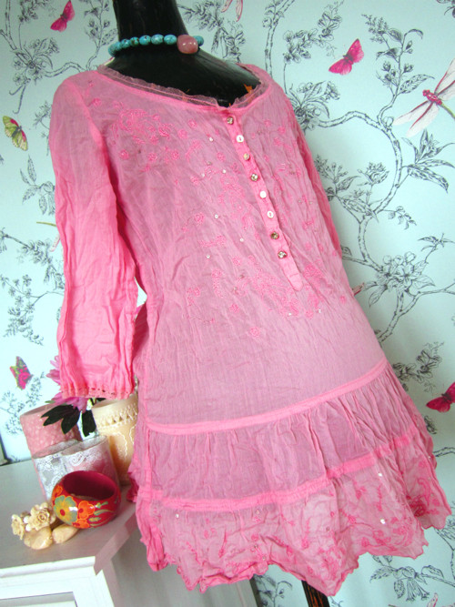 Tunika pink romantik — foto 4