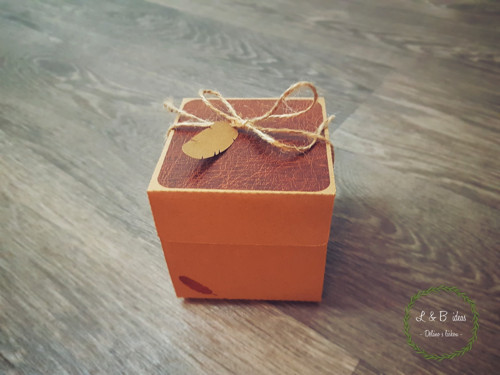 Přání - exploding box (přírodní) — foto 2