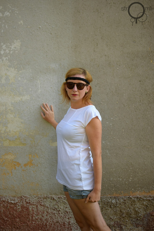 Bílé kombinované, vel. S — foto 2