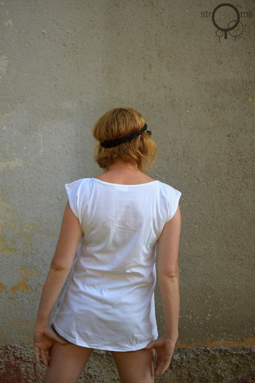 Bílé kombinované, vel. M — foto 3