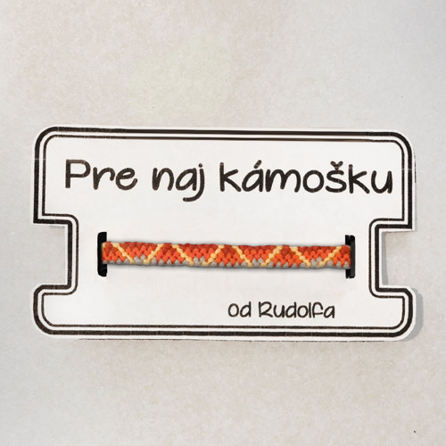 Lúče jesenné - pletený náramok — foto 2