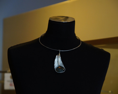 Nerezový náhrdelník..."Feather" — foto 6