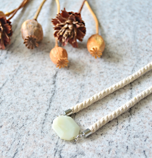 Náhrdelník Silver Rope Amazonite — foto 2