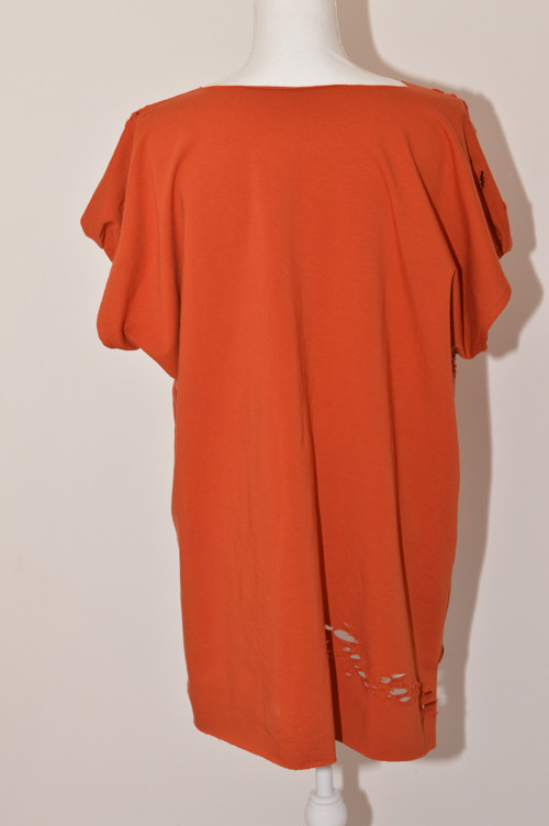 Bavlnený oversized top. — foto 5