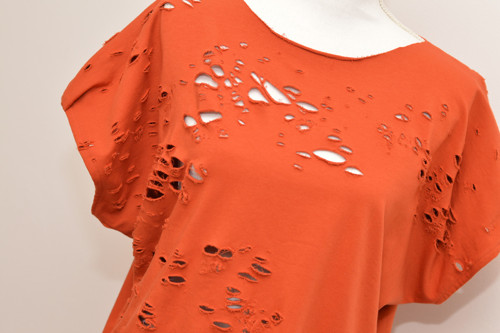Bavlnený oversized top. — foto 6