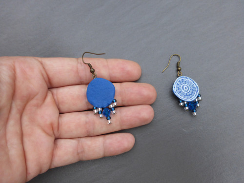 Náušnice kolečka malá — foto 6