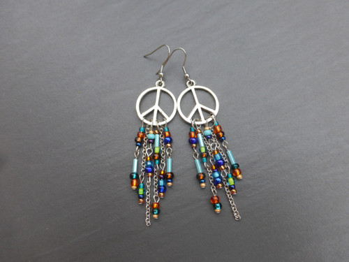 Hippie náušnice — foto 3