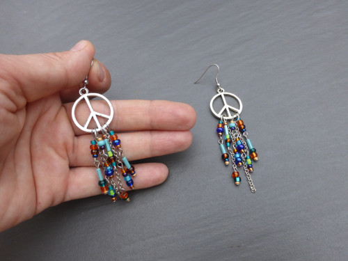 Hippie náušnice — foto 4
