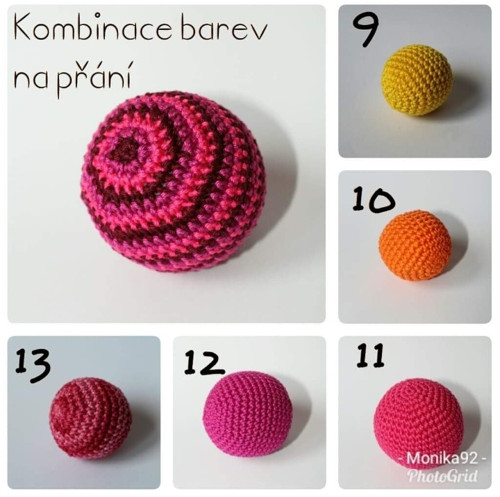 Háčkovaný míček - větší — foto 2