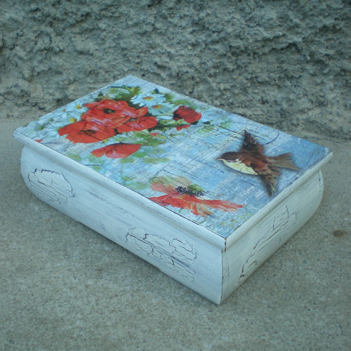 Ptáček a máky — foto 3
