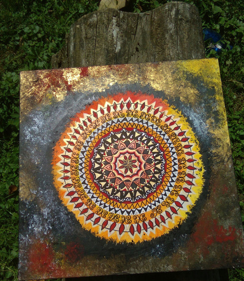Mandala zapadajuceho slnka — foto 2