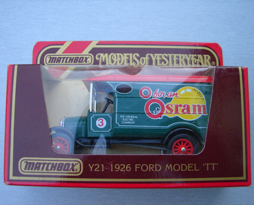 Matchbox Yesteryear Y21 1926 Ford model TT Van — foto 5