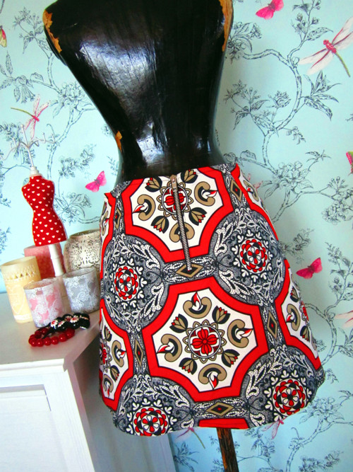 Retro etno boho sukně — foto 2