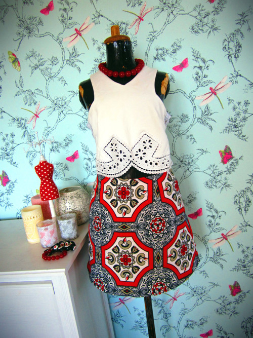 Retro etno boho sukně — foto 3