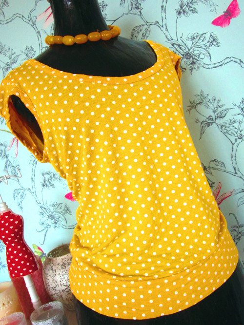 Top yellow&dots — foto 2
