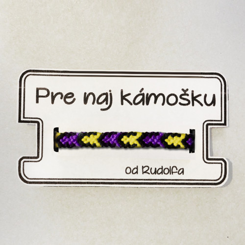 Jeden smer - pletený náramok — foto 2
