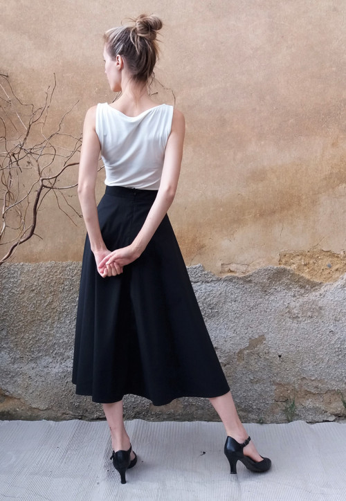 Elegantní Černá Půlkolová - Sleva!! — foto 5