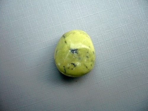 Tromlovaný kámen – serpentinit 21 mm, č.14 — foto 2