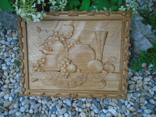 Drevorezba zátišie — foto 2