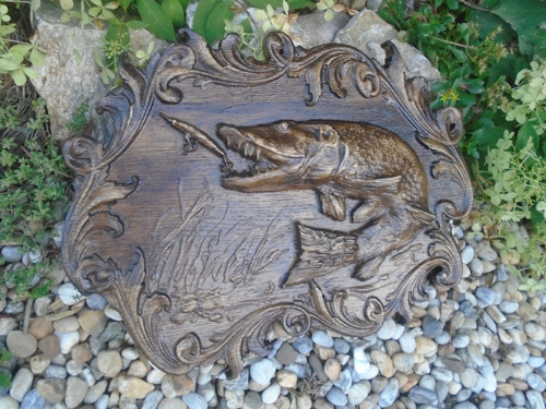 Drevorezba šťuka — foto 2