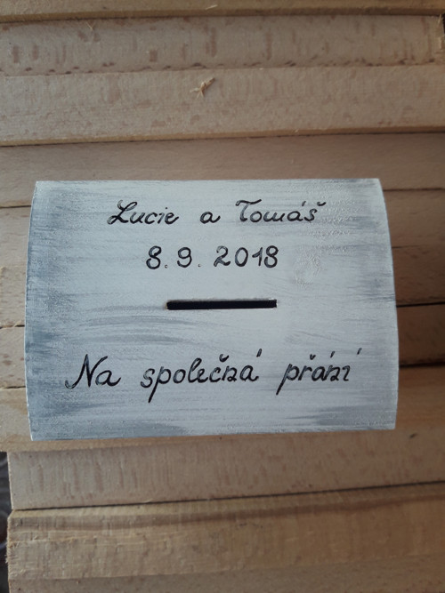 Svatební pokladnička - labutě — foto 3