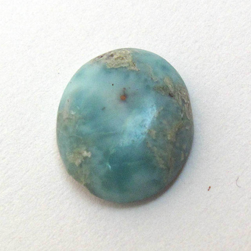 Kabošon larimar ovál 12,1mm — foto 3