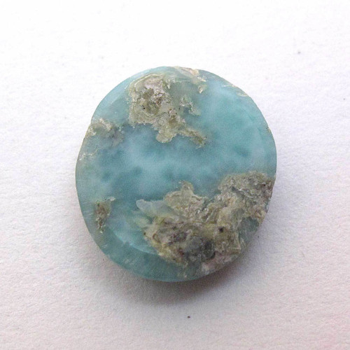 Kabošon larimar ovál 12,1mm — foto 4