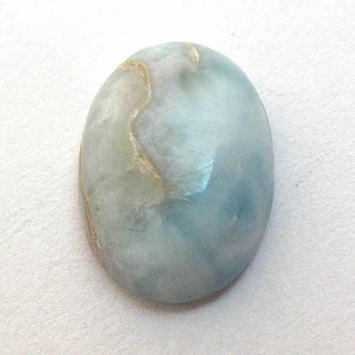 Kabošon larimar ovál 14,1mm — foto 3