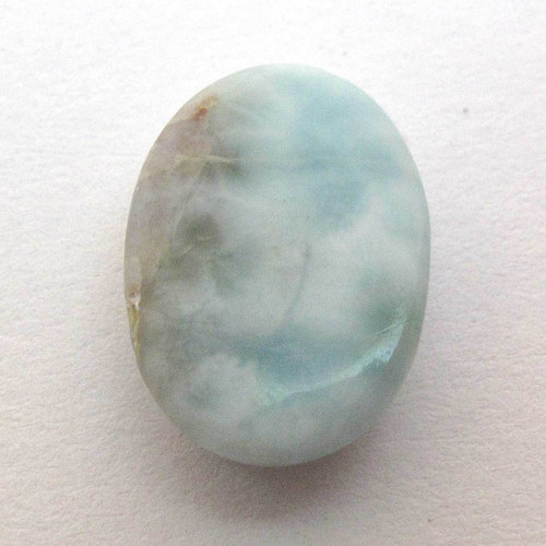 Kabošon larimar ovál 14,1mm — foto 4