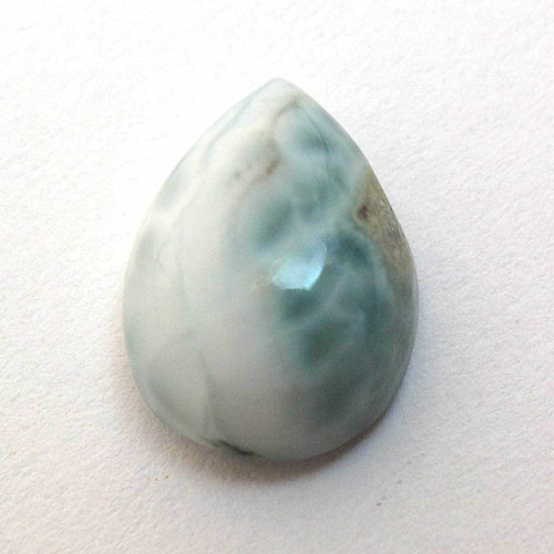 Kabošon larimar kapka 14,0mm — foto 3