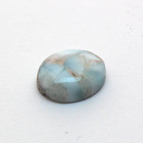 Kabošon larimar ovál 12,0mm — foto 2