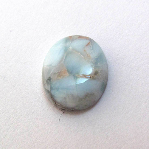 Kabošon larimar ovál 12,0mm — foto 3