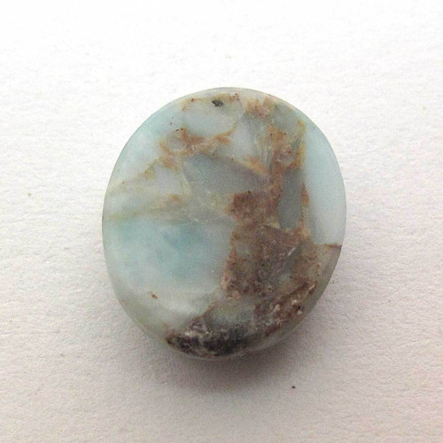 Kabošon larimar ovál 12,0mm — foto 4