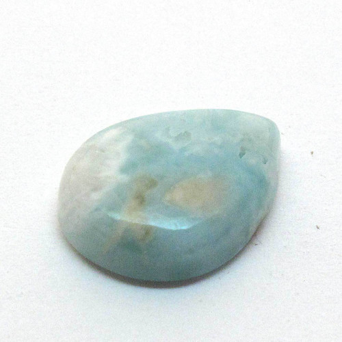 Kabošon larimar kapka 17,8mm REZERVACE — foto 2