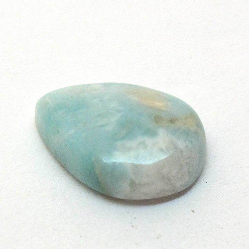 Kabošon larimar kapka 17,8mm REZERVACE — foto 3