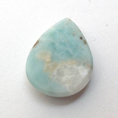 Kabošon larimar kapka 17,8mm REZERVACE — foto 5