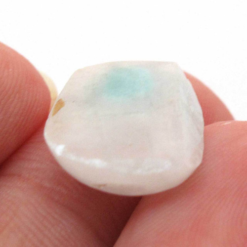 Kabošon larimar nepravidelný 15,2mm — foto 5