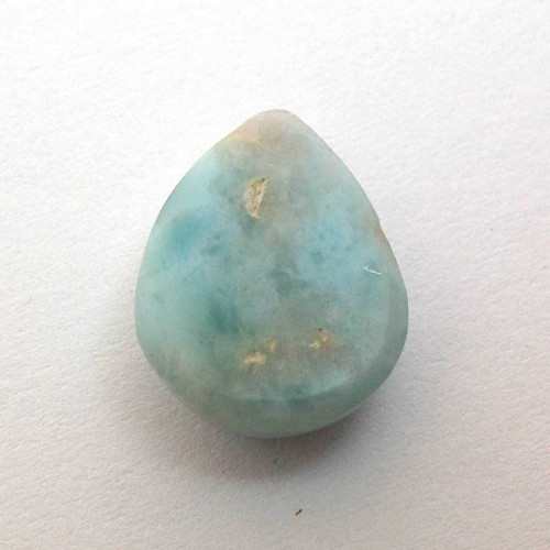 Kabošon larimar kapka 15,2mm — foto 4