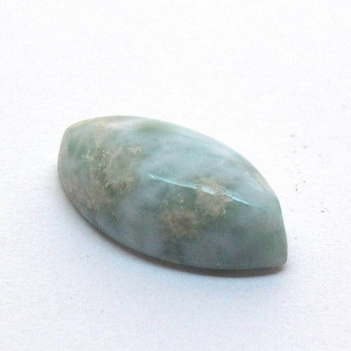 Kabošon larimar slza 17,4mm — foto 2