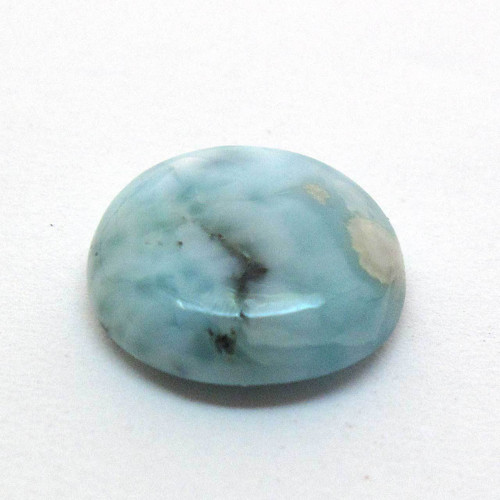 Kabošon larimar kruh 13,7mm — foto 2