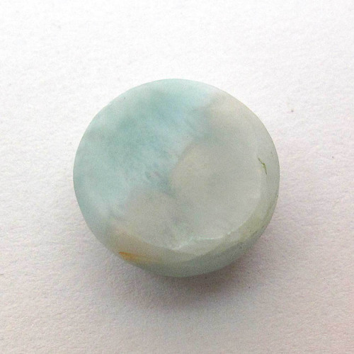 Kabošon larimar kruh 11,3mm — foto 4