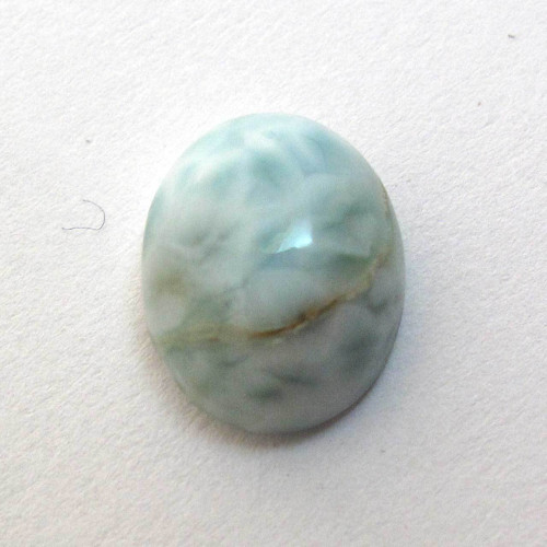 Kabošon larimar ovál 11,4mm — foto 3